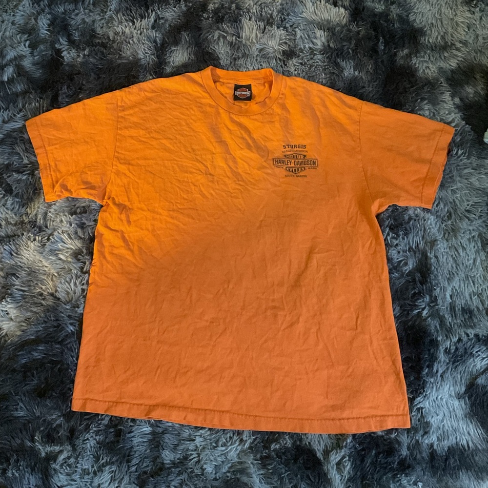 Harley-Davidson Vibrant Orange Tee